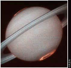 Saturn's aurora